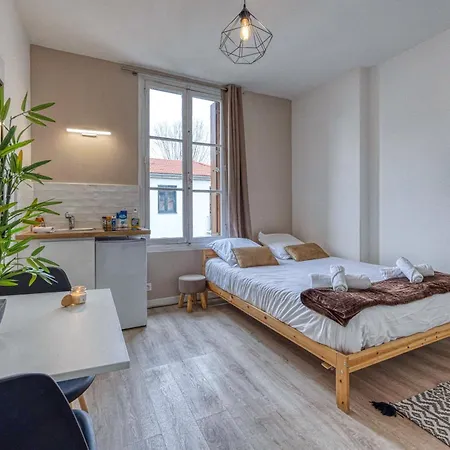Ecrin Des Tournelles - Gare De - Fibre Apartamento *